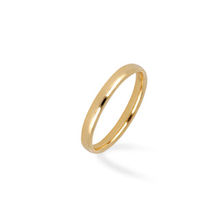 Anello Fede Fabiani comoda in oro giallo 18Kt - Fabiani Gioiellerie