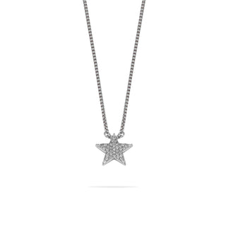 Collana Fabiani in argento 925 con stella e zirconi
