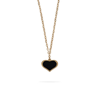Collana Fabiani in oro giallo 18Kt con cuore - Fabiani Gioiellerie