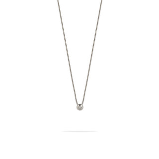 Collana Fabiani con diamante taglio brillante in oro bianco 18 Kt - Fabiani Gioiellerie