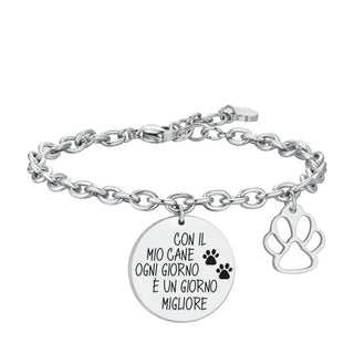 Bracciale Luca Barra Ciondolo Cane