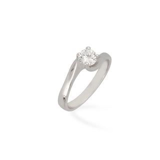 Anello Fabiani solitario con diamante 0,50 Ct - Fabiani Gioiellerie