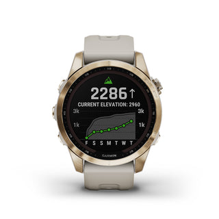 Smartwatch Garmin FENIX 7S SAPPHIRE SOLAR 010-02539-21 - Fabiani Gioiellerie