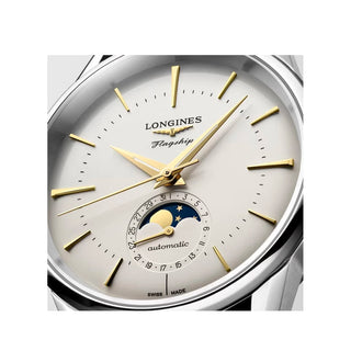Longines Flagship Heritage Moonphase watch 