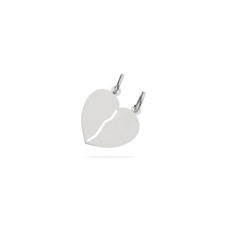 Ciondolo Fabiani cuore in oro bianco 18Kt - Fabiani Gioiellerie