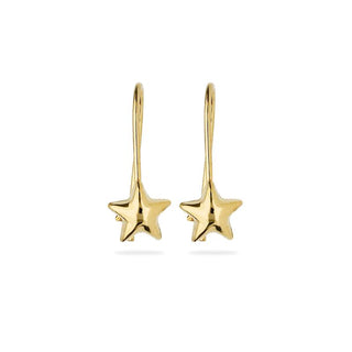 Orecchini Fabiani Bambino con stelle in oro giallo 9Kt - Fabiani Gioiellerie