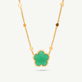 Collana Bon Ton Dolce Vita Pasquale Bruni in oro rosa con prasiolite e diamanti