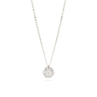 Collana Fabiani con pendente in oro bianco e zirconi - Fabiani Gioiellerie