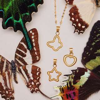 Ciondolo Fabiani stella in oro giallo 9Kt - Fabiani Gioiellerie