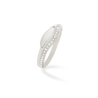 Anello Fabiani fantasia con zirconi taglio brillante - Fabiani Gioiellerie