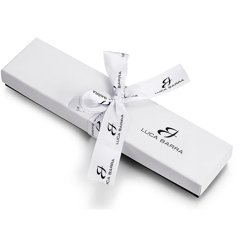 Bracciale Luca Barra Donna Acciaio Quadrifoglio Girevole Cristalli Bianchi Bk25669 Bracciale Luca Barra Donna Acciaio Quadrifoglio Girevole Cristalli Bianchi Bk25669