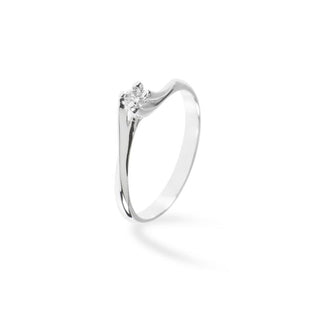 Anello Fabiani solitario con diamante da 0,07Ct - Fabiani Gioiellerie