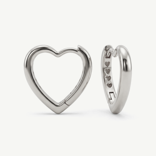 Orecchini Fabiani Con Cuore in Argento