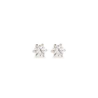 Orecchini Fabiani punto luce in oro bianco 18Kt - Fabiani Gioiellerie