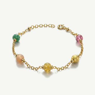 Bracciale con Pietre Multicolor