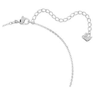 Pendente Creativity, Bianco, Placcato rodio