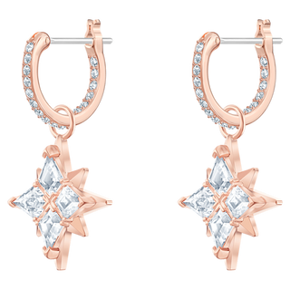 Swarovski Stella orecchini da donna placcato color oro rosa 5645465 Swarovski Stella orecchini da donna placcato color oro rosa 5645465