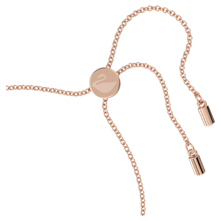 Braccialetto Symbolica, Infinito, evil eye e ferro di cavallo, Blu, Placcato color oro rosa