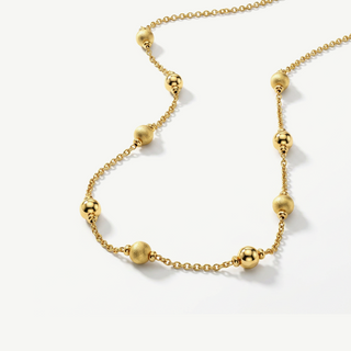Collana con Sfere Alternate