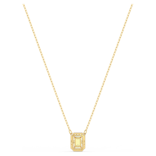 Collana Una, Taglio ottagonale, Giallo, Placcato color oro