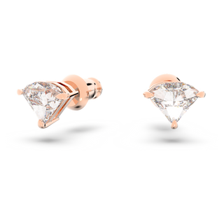 Set Stilla, Taglio triangolo, Bianco, Placcato color oro rosa