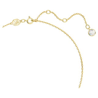 Pendente Chroma, Taglio squadrato, Giallo, Placcato color oro