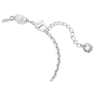 Braccialetto Pop Swan, Cigno, Rosa, Placcato rodio