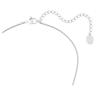 Collana Una Angelic, Taglio misto, Blu, Placcato rodio