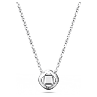 Collana Una Angelic, Taglio misto, Blu, Placcato rodio