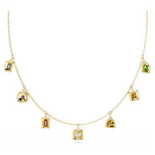 Collana Stilla, Taglio misto, Multicolore, Placcato color oro