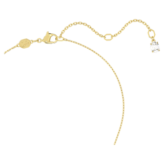 Pendente Imber, Taglio misto, Bianco, Placcato color oro