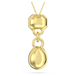 Pendente Imber, Taglio misto, Bianco, Placcato color oro