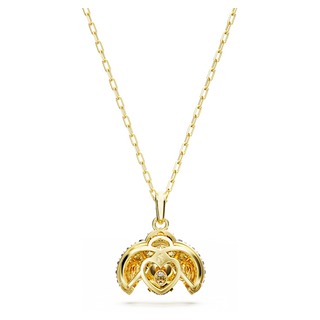 Pendente Idyllia, Coccinella, Rosso, Placcato color oro