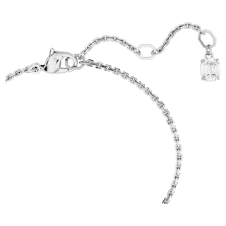 Braccialetto Mesmera, Taglio misto, Verde, Placcato rodio