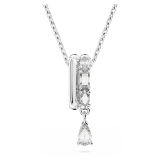 Pendente Dextera, Taglio misto, Bianco, Placcato rodio