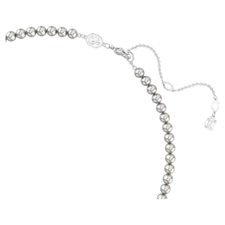 Pendente Idyllia, Taglio misto, Crystal Pearl, Conchiglia, Rosa, Placcato rodio