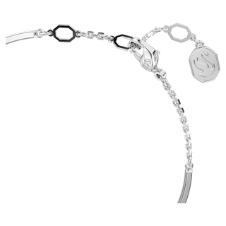 Bracciale rigido Idyllia, Conchiglia, Rosa, Placcato rodio