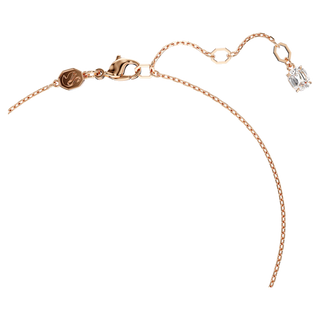 Pendente a Y Idyllia, Crystal Pearl, Conchiglia, Bianco, Placcato color oro rosa