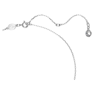 Pendente Swarovski Iconic Swan, Cigno, Piccolo, Blu, Placcato rodio