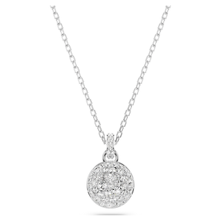 Pendente Meteora, Bianco, Placcato rodio