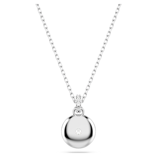 Pendente Meteora, Bianco, Placcato rodio