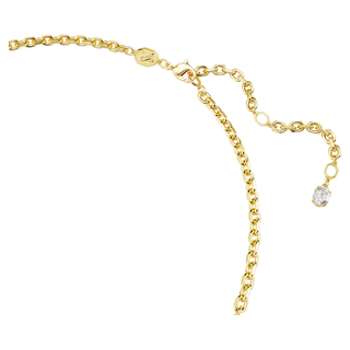 Collana Imber, Taglio ottagonale, Rosa, Placcato color oro