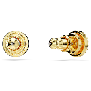 Orecchini a lobo Una Angelic, Taglio Round, Tono dorato, Placcato color oro