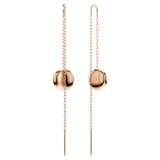 Orecchini pendenti Sublima, Bianchi, Placcato color oro rosa