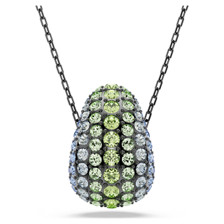 Pendente Sublima, Taglio Round, Multicolore, Placcato rutenio