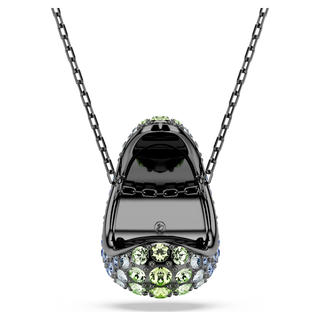 Pendente Sublima, Taglio Round, Multicolore, Placcato rutenio