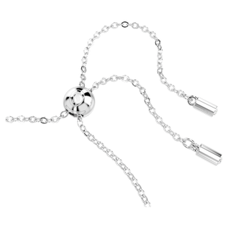 Braccialetto Matrix Tennis, Taglio misto, Verde, Placcato rodio