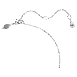 Pendente Imber, Taglio Round, Bianco, Placcato rodio