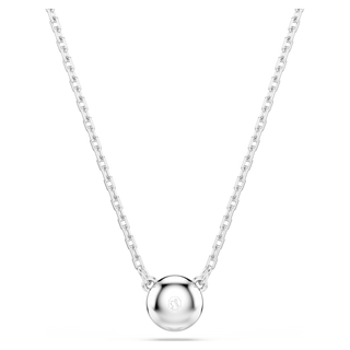 Pendente Imber, Taglio Round, Bianco, Placcato rodio