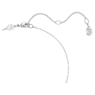 Pendente Sublima, Taglio Round, Bianco, Placcato rodio